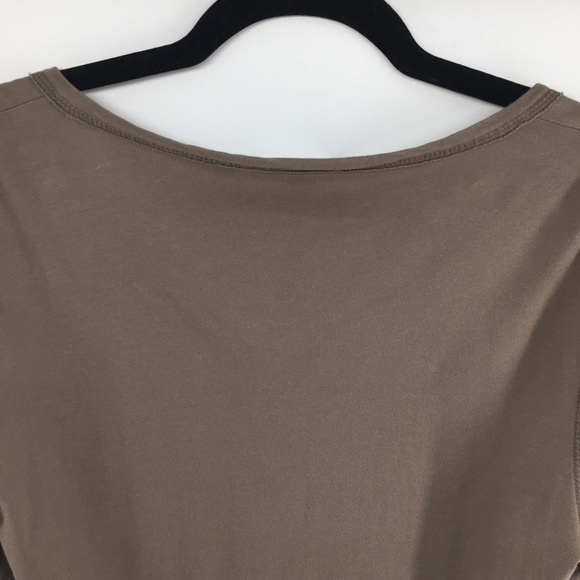 True Grit Tan Button Down Top - Picture 8 of 9